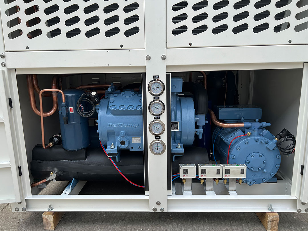 Compressor Unit of 1500KG Contact Plate Freezer