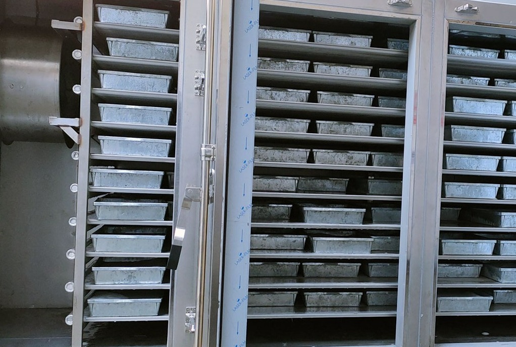 Freezing Chamber of 1500KG Contact Plate Freezer