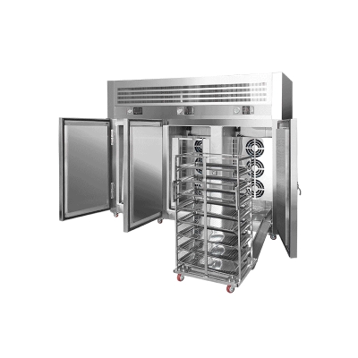 Air blast chilller freezer for food