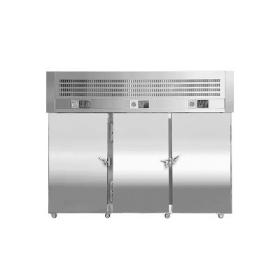 Air blast chilller freezer for food