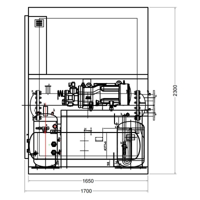 semi contact plate freezer