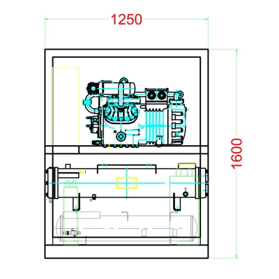 small contact plate freezer