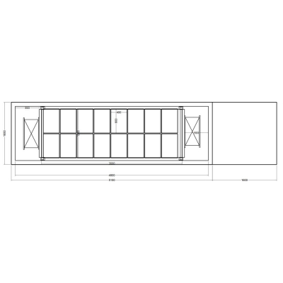 SPEEDCRYO Contact Plate Freezer 1500KG