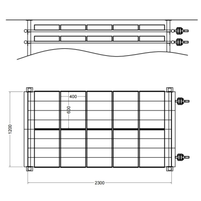 semi contact plate freezer