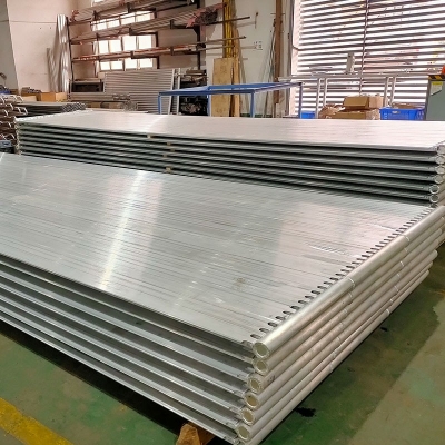 Aluminum plate evaporator