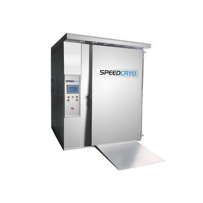 Compact Liquid Nitrogen Freezing Cabinet for Bakery and Prepared Food